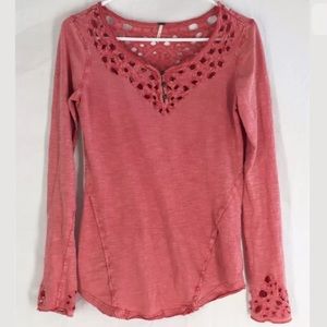 Free people boho blouse sz small urban outfitters
